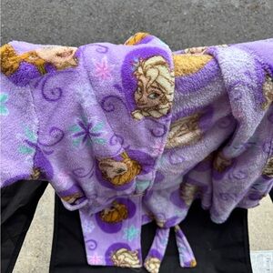 Disney Frozen Lavender Plush Robe